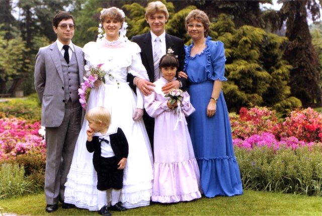 1983 - L'ann�e du mariage de Nadine et Jean-Marie (20 mai 1983)