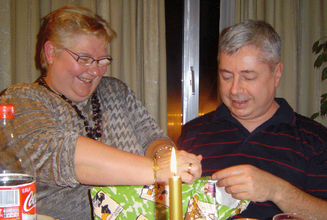 F�te de No�l 2005 en famille...